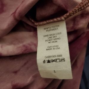 Size large gabby top